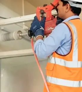 core cutting compressive strength evaluation